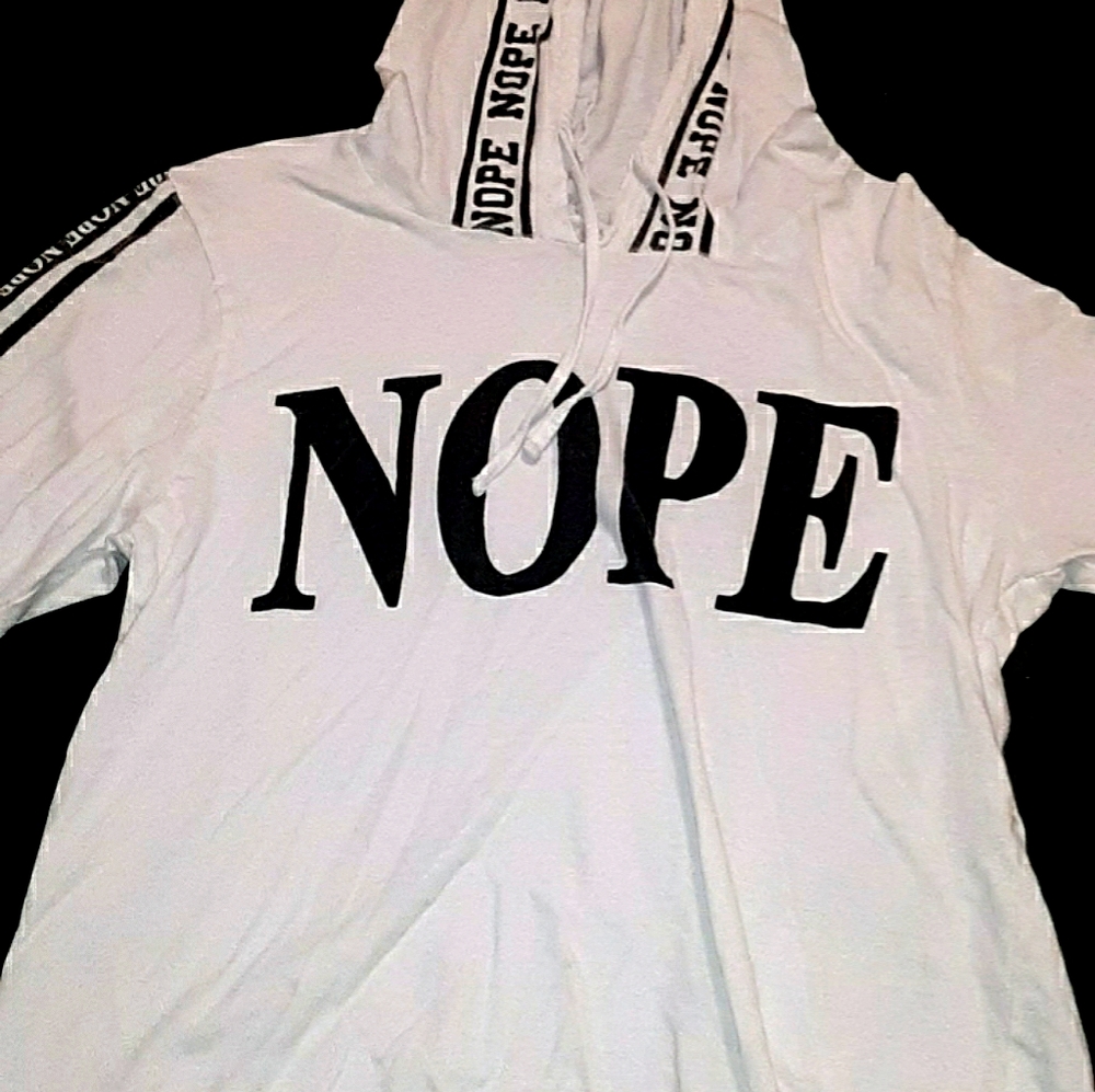 White Nope Shirt